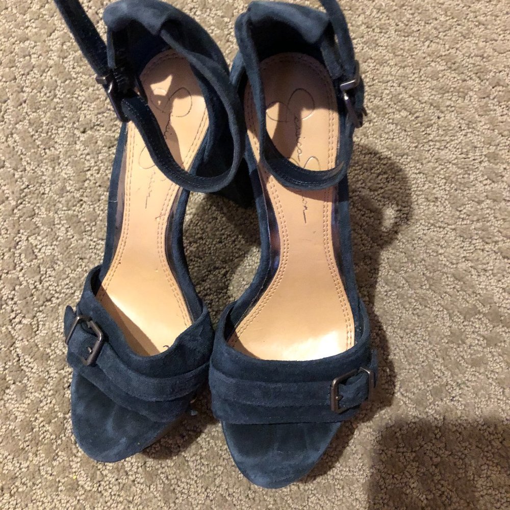 Navy High Heels!